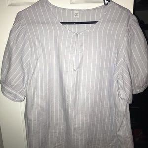 Old Navy striped blouse